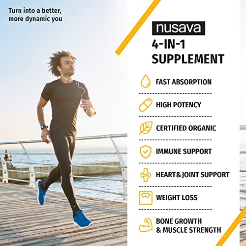 Organic Vitamin D3 K2 Drops w MCT Oil Omega 3, 5000 IU