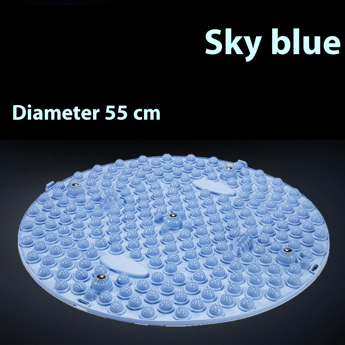 Anti-slip Bath Mat Foot Home Thick Round