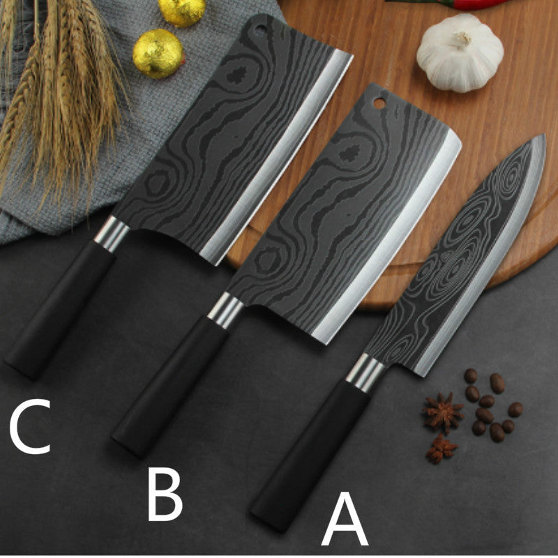 Professional chef stainless steel knife gift set knife