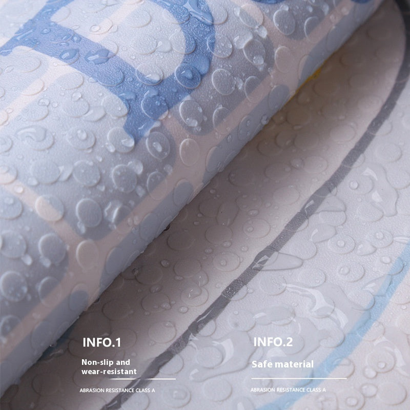 Home Bathroom Anti-slip Anti-fall Suction Cup Pad Shower Room Foot Mat Children's Bath Floor Mat