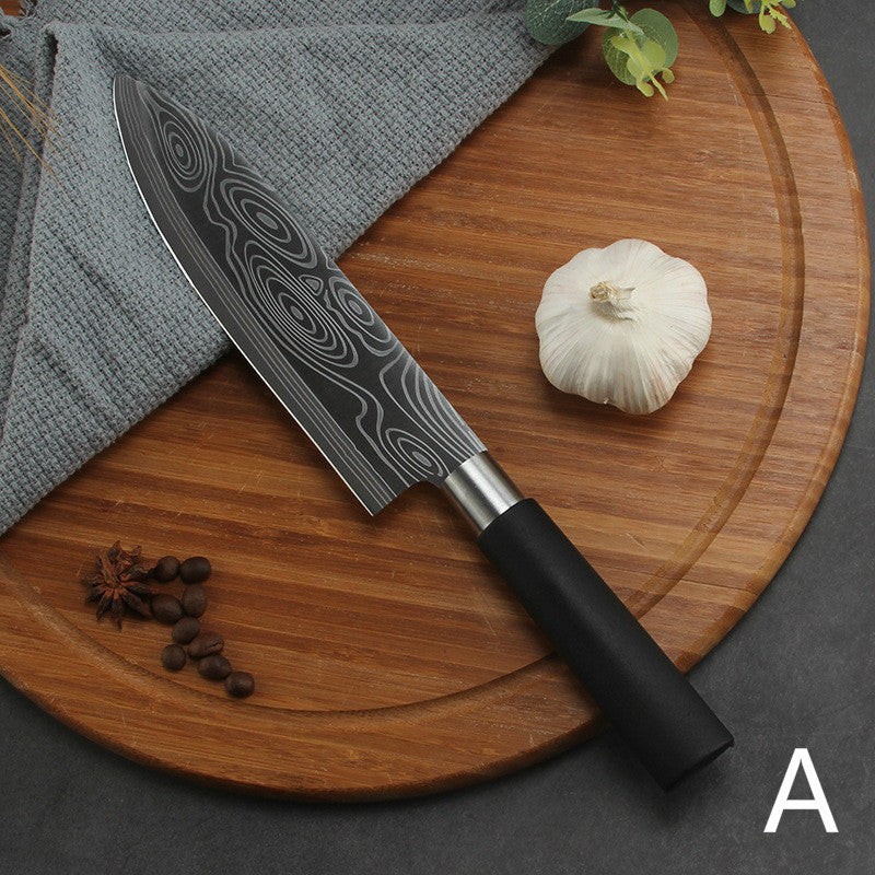 Professional chef stainless steel knife gift set knife