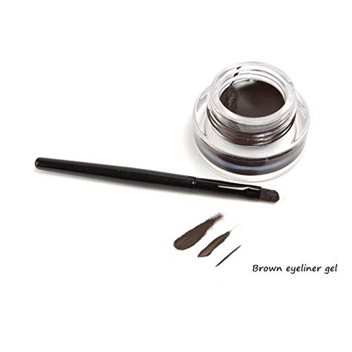 2 in 1 Black and Brown Gel Eyeliner Set