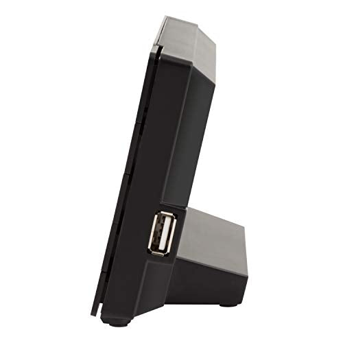 Technology Color Alarm Clock with Temperature & Humidity with USB Port