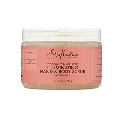 SheaMoisture Body Scrub for Dull Skin Illuminating Coconut and Hibiscus Cruelty