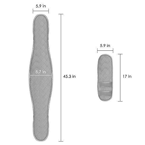 Comfier Heating Pad with Massager, Heated Waist Massage Belt for Back Pain