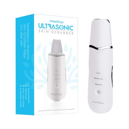 The Original Electric Skin Scrubber - Blackhead Remover - Comedone Extractor - Pore Cleaner Removal Kit