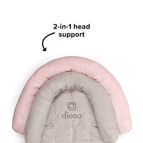 Diono Cuddle Soft 2-in-1 Baby Head Neck Body Support Pillow for Newborn Baby Car Seat Insert Cushion