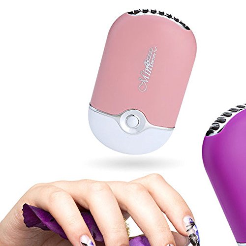 USB Mini Portable Fans Rechargeable Electric Bladeless Handheld Air Conditioning Cooling Refrigeration Fan For Eyelash