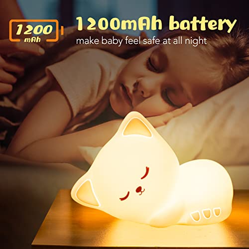 Night Light for Kids Lamp Cat Lamp