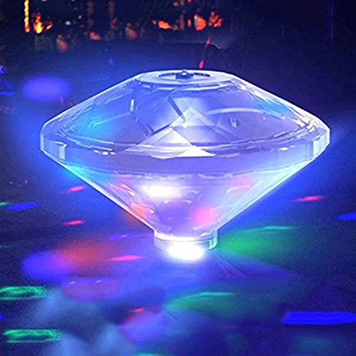 Underwater Bath Light,Floating Lamp LED Disco Aqua Glow Multi Colour