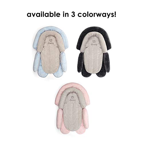 Diono Cuddle Soft 2-in-1 Baby Head Neck Body Support Pillow for Newborn Baby Car Seat Insert Cushion