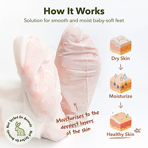 PUREDERM Shiny & Soft Foot Peeling Mask