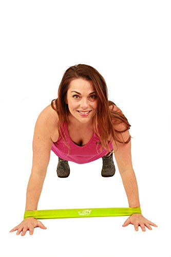 Fit Simplify Resistance Loop Exercise Bands with Instruction Guide and Carry Bag