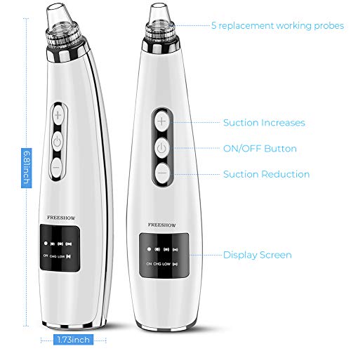 2022 Newest Blackhead Remover Pore Vacuum,Upgraded Facial Pore Cleaner