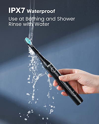 Bitvae Electric Toothbrush with 8 Brush Heads , 5 Modes Sonic Electric Toothbrush