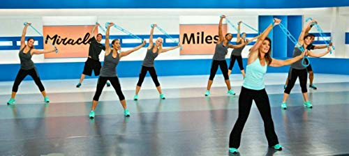 calliven Portable 13 Ring Stretch and Resistance Exercise Band