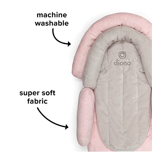 Diono Cuddle Soft 2-in-1 Baby Head Neck Body Support Pillow for Newborn Baby Car Seat Insert Cushion
