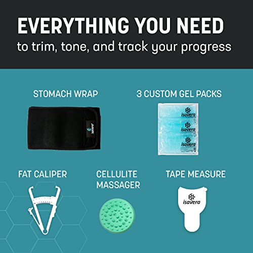 Isavera Tummy Sculpting Freeze System Cold Sculpting Wrap Belt