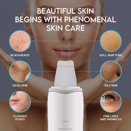 The Original Electric Skin Scrubber - Blackhead Remover - Comedone Extractor - Pore Cleaner Removal Kit