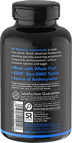 Sports Research Whole Fruit Blueberry Concentrate