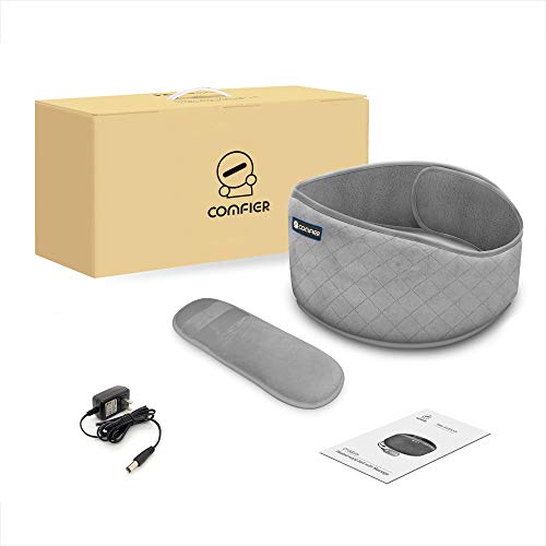 Comfier Heating Pad with Massager, Heated Waist Massage Belt for Back Pain