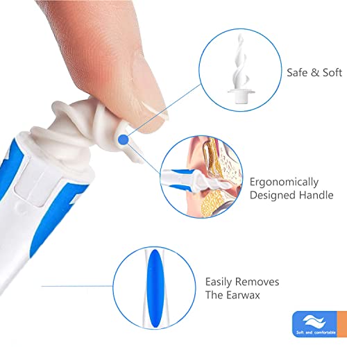 MRXMXV Earwax Remover-Spiral Ear Wax Removal Tool