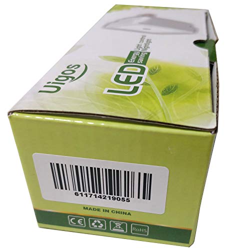 Uigos LED Night Light Lamp with Smart Sensor Dusk to Dawn Sensor