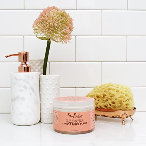 SheaMoisture Body Scrub for Dull Skin Illuminating Coconut and Hibiscus Cruelty