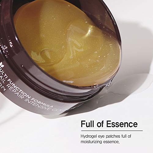 Under Eye Collagen Patches Eye Masks with 24K Gold and Snail