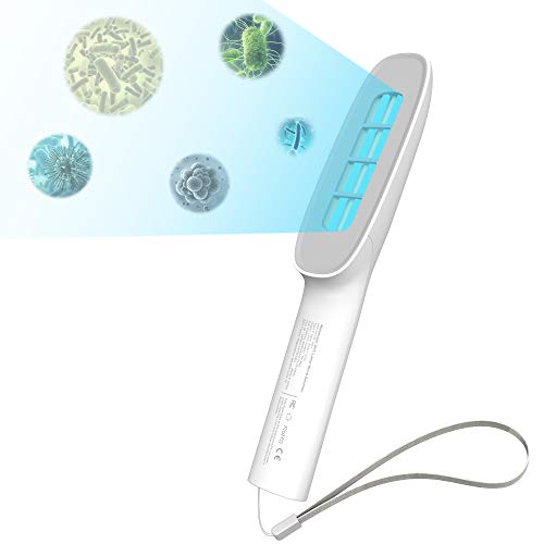 Mosalogic Portable UV C Sanitizing Wand Rechargeable Disinfecting Lamp