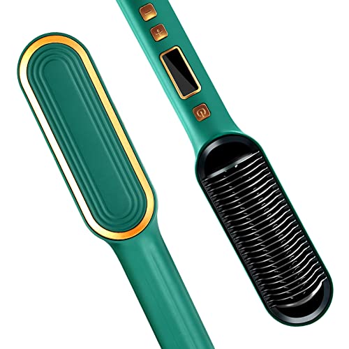 Hair Straightener Brush for Thick Hair