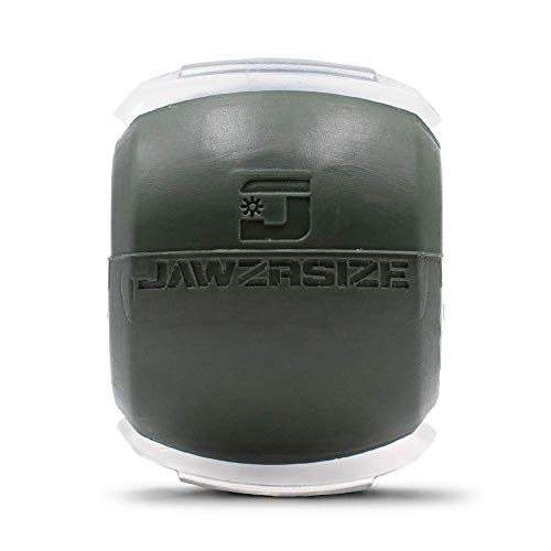 Jawzrsize Jaw, Face, and Neck Exerciser - Define Your Jawline, Slim and Tone Your Face, Look Younger and Healthier - Helps Reduce Stress and Cravings - Facial Exerciser (Level 4 - Elite) (Green)