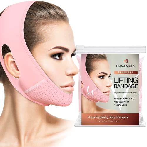 ParaFaciem Reusable V Line Mask Facial Slimming Strap Double Chin Reducer
