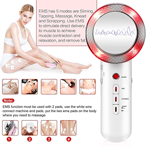 3 in 1 Body Slimming Device, Multifunction High Frequency Facial Machine