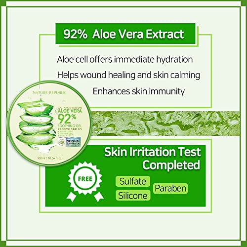 Nature Republic New Soothing Moisture Aloe Vera Gel