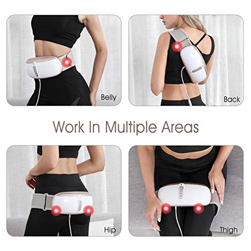 OWAYS Slimming Belt, Weight Loss Machine for Women, Adjustable Vibration Massage, 4 Massage Modes, Belly Fat Burner, Promote Digestion, NOT Cordless