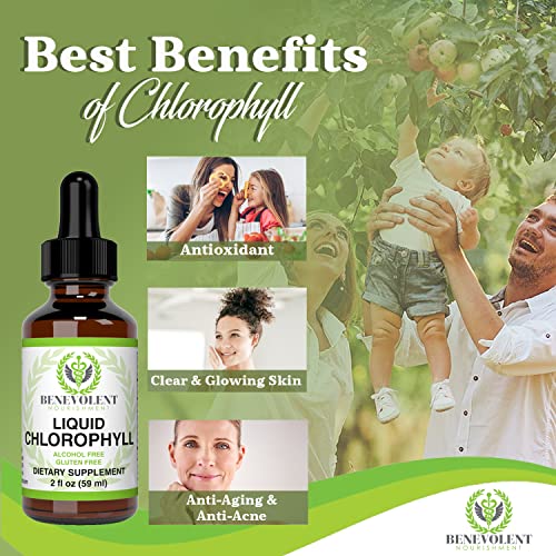 Chlorophyll Liquid Drops