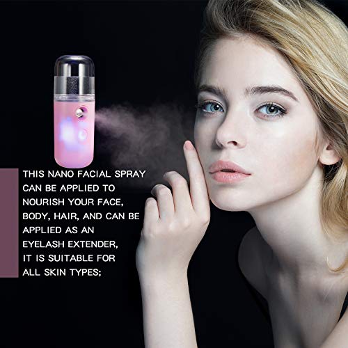 2 Piece Mini Face Humidifier Facial Sprayer