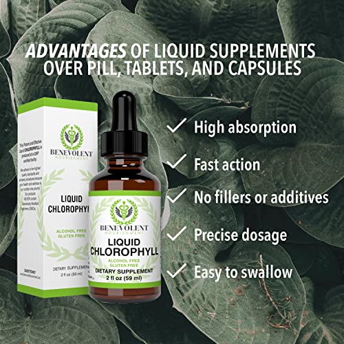 Chlorophyll Liquid Drops