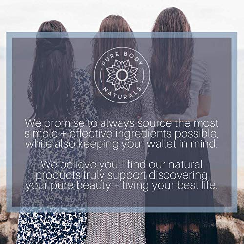 Organic Castor Oil for Eyelashes and Eyebrows with Applicator Kit