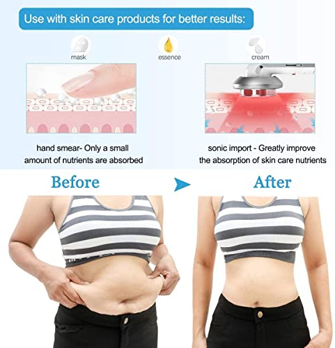 3 in 1 Body Slimming Device, Multifunction High Frequency Facial Machine