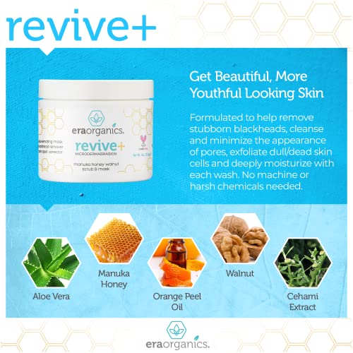 Era Organics Microdermabrasion Facial Scrub & Face Exfoliator