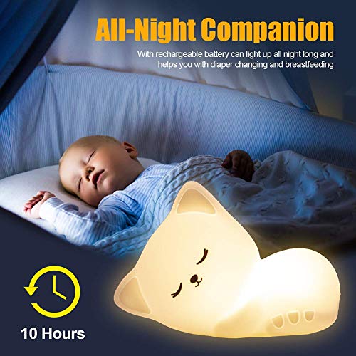Night Light for Kids Lamp Cat Lamp
