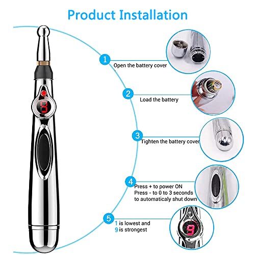 Electronic Accupuncture Pen Massage Pen Energy Pen Relief Pain Tools