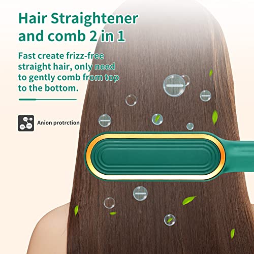 Hair Straightener Brush for Thick Hair