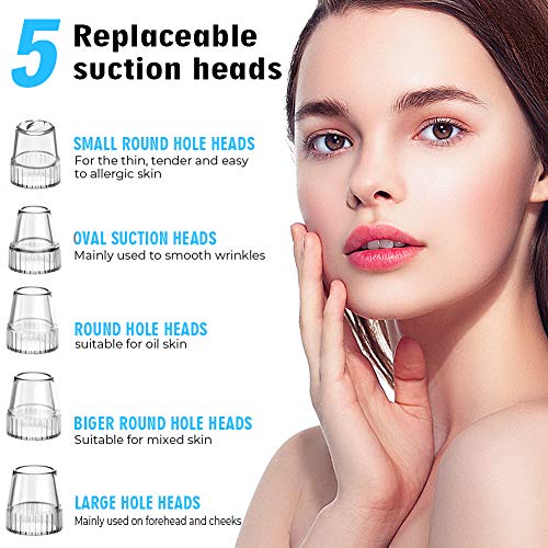 2022 Newest Blackhead Remover Pore Vacuum,Upgraded Facial Pore Cleaner
