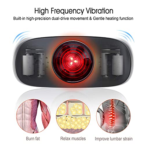 OWAYS Slimming Belt, Weight Loss Machine for Women, Adjustable Vibration Massage, 4 Massage Modes, Belly Fat Burner, Promote Digestion, NOT Cordless