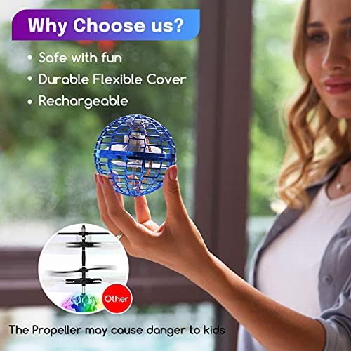 Flying Ball Toys, New-2022 Upgraded Rechargeable Boomerang Spinner