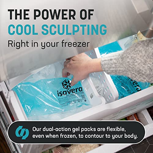 Isavera Tummy Sculpting Freeze System Cold Sculpting Wrap Belt