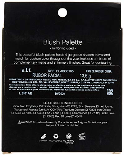 Cosmetics Powder Blush Palette